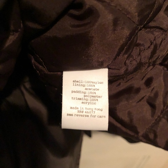 NWOT Susie Tompkins Fur Collar Jacket, size L - Picture 5 of 11